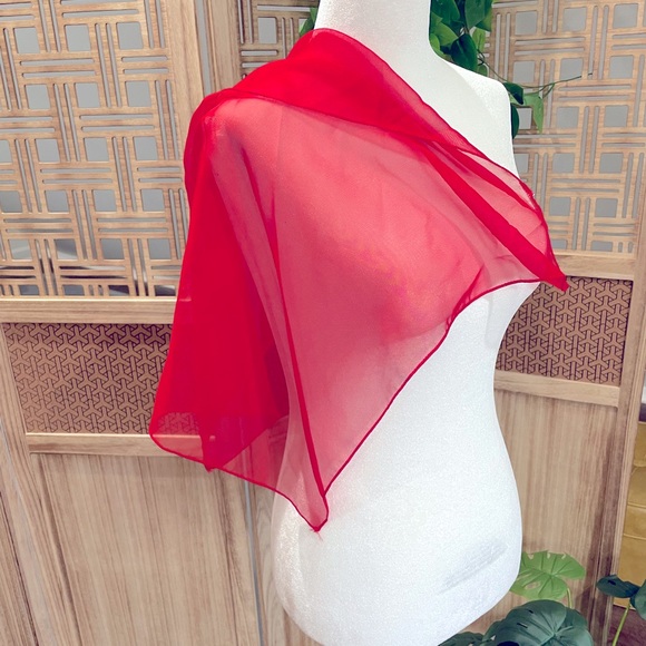 Chiffon Neck Scarf - Picture 2 of 3